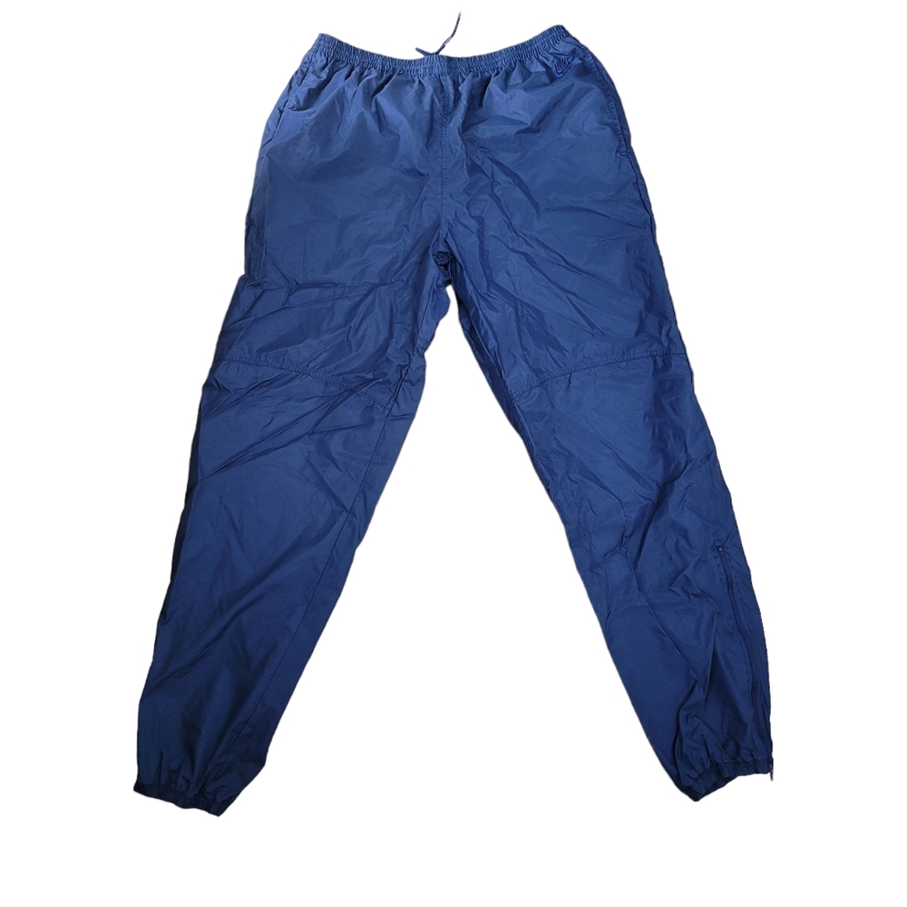 Nike navy blue windbreaker track pants size XL